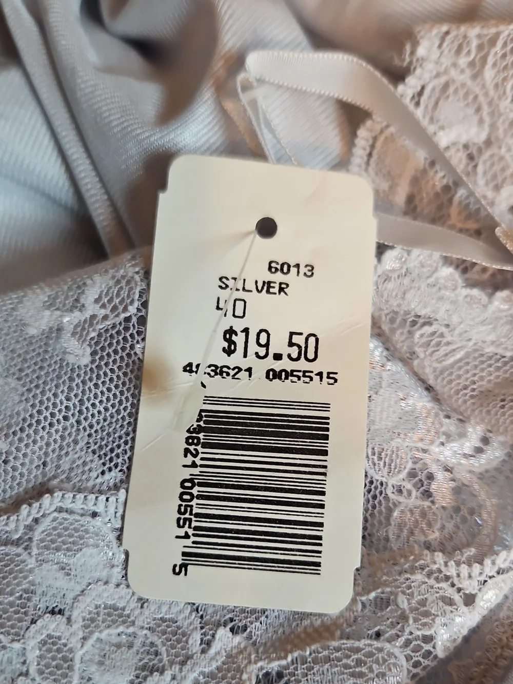 Vintage Vanity Fair Slip Silver With New Tag Sz 40